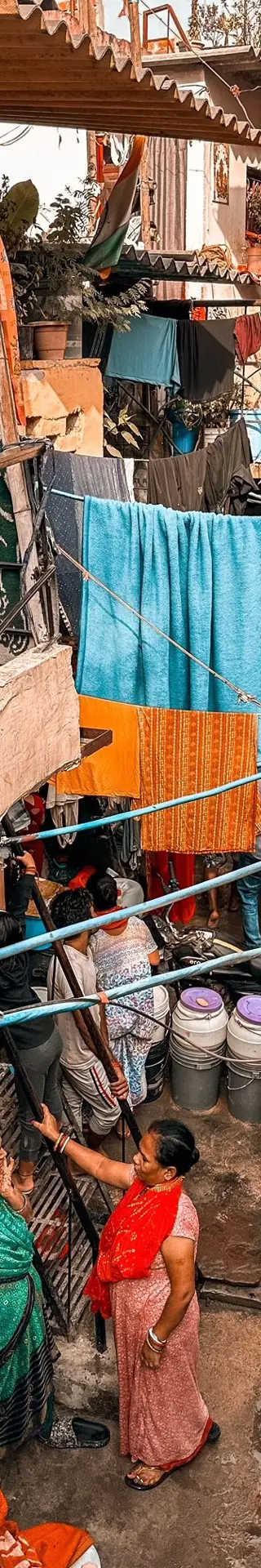 Reichtum und Armut so nah beieinander